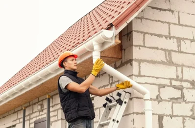Pose et remplacement de gouttières à Parnes